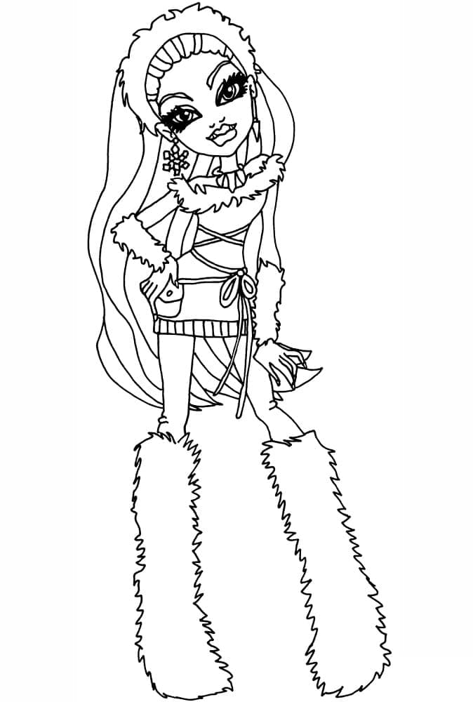 Monster High ausmalbilder