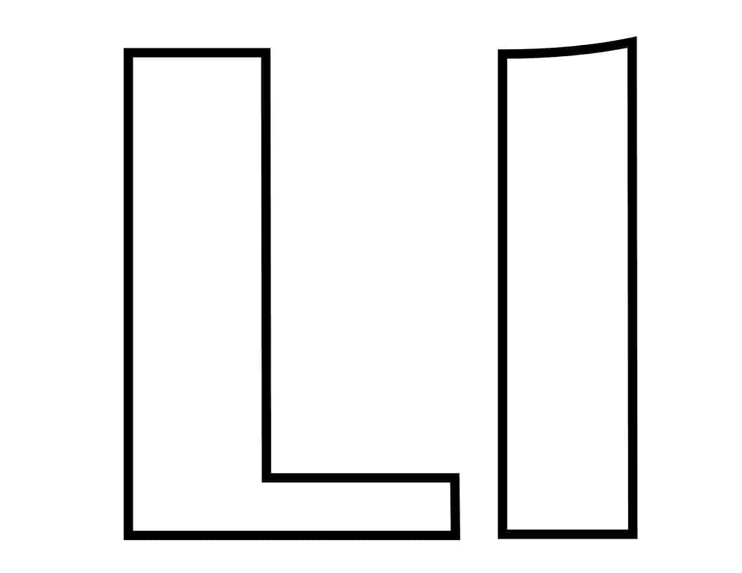 Alphabet Buchstabe L ausmalbilder