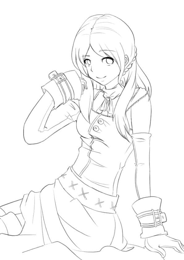 Anime-Mädchen für 4-jährige Kinder