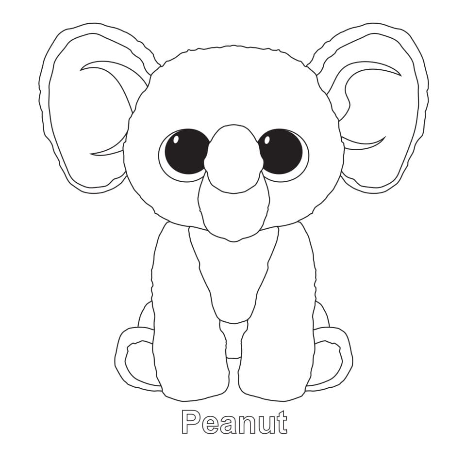 Animierte Beanie Boos ausmalbilder