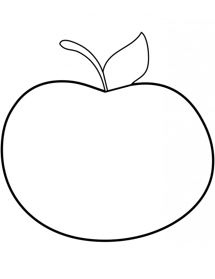 Apfel (3) ausmalbilder