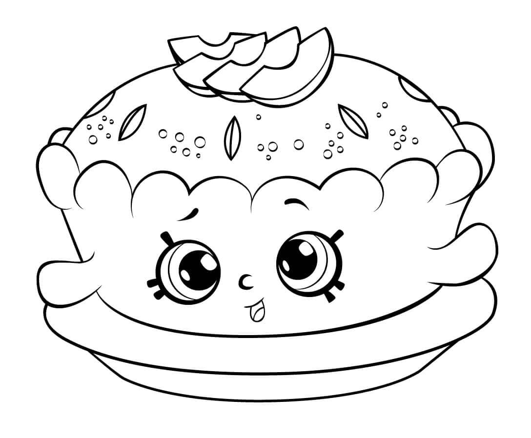 Apple Pie Shopkins ausmalbilder