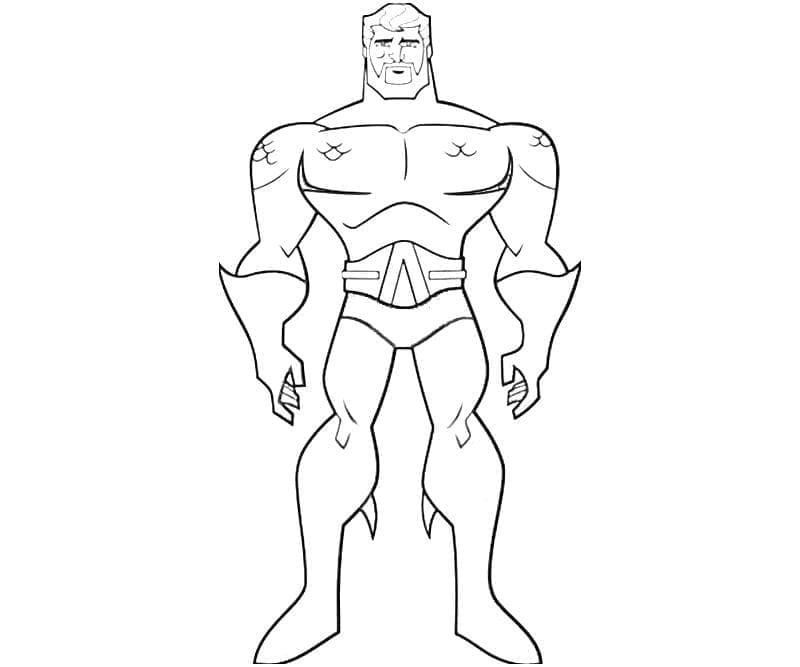 Aquaman kostenlos ausmalbilder