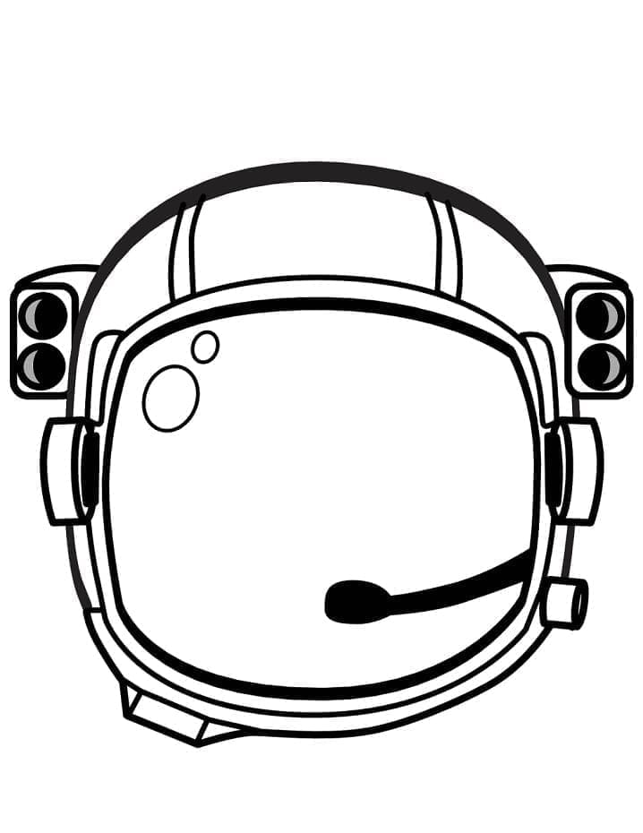 Astronaut Für 6-Jährige Kinder ausmalbilder