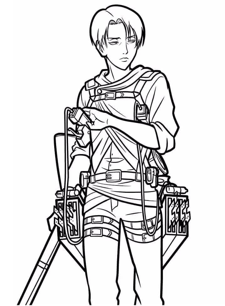 Attack on Titan Bild gratis ausmalbilder