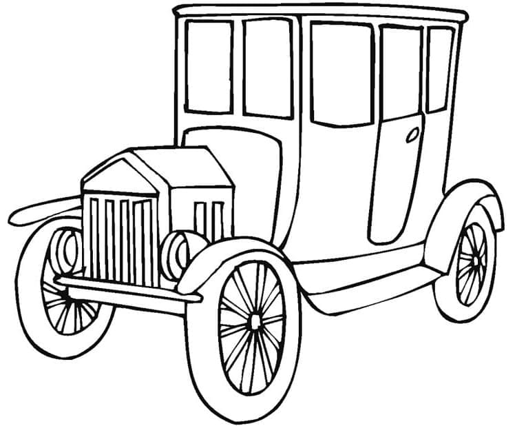 Auto (1) ausmalbilder