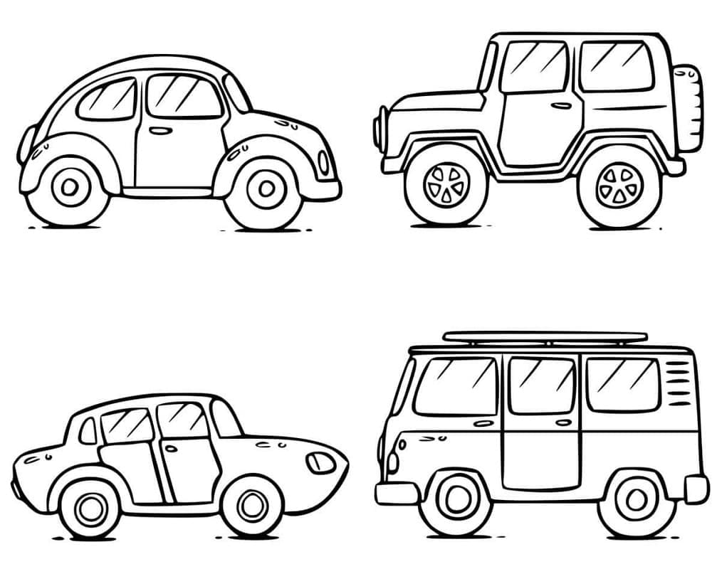 Auto (12) ausmalbilder
