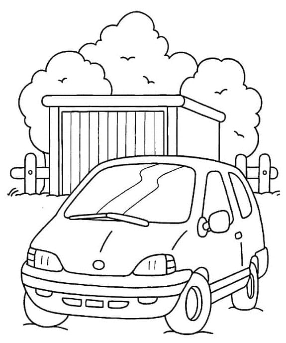 Auto (5) ausmalbilder