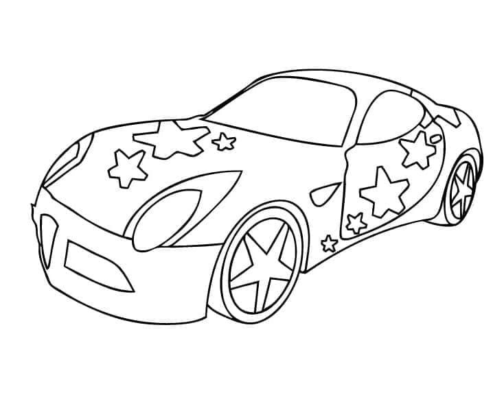 Auto (8) ausmalbilder