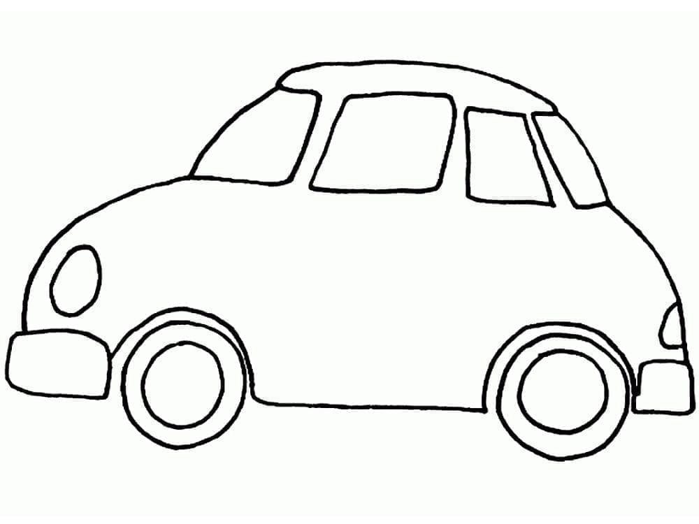 Auto für 5-jährige Kinder ausmalbilder