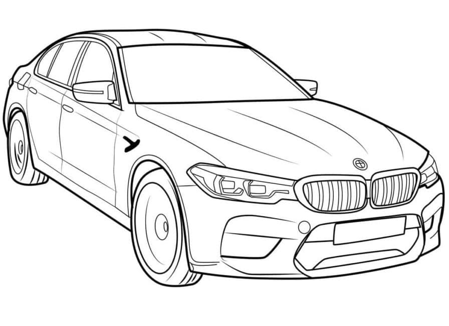 BMW gratis ausmalbilder