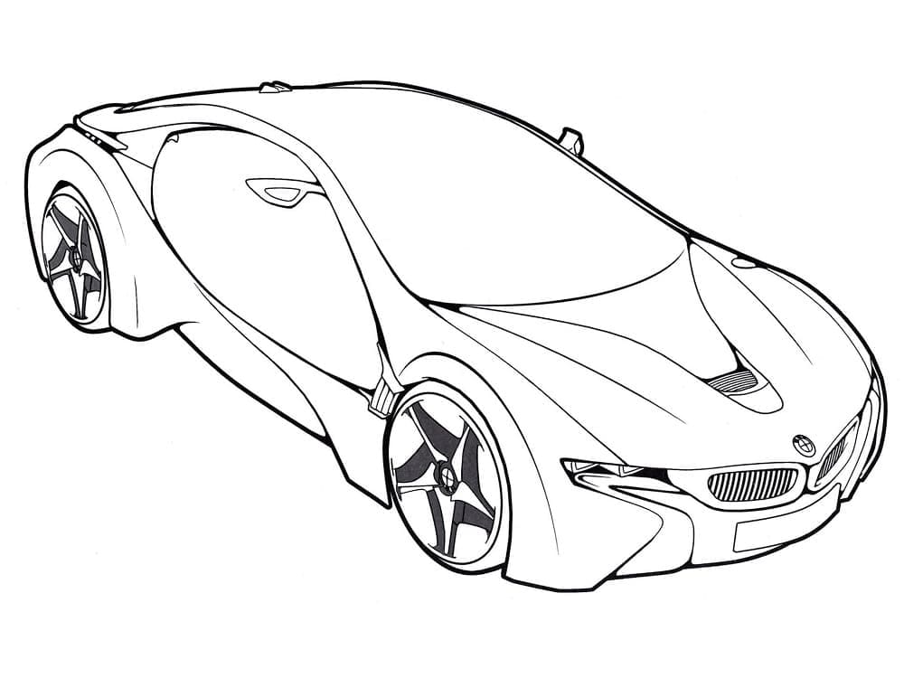 BMW kostenlos ausmalbilder
