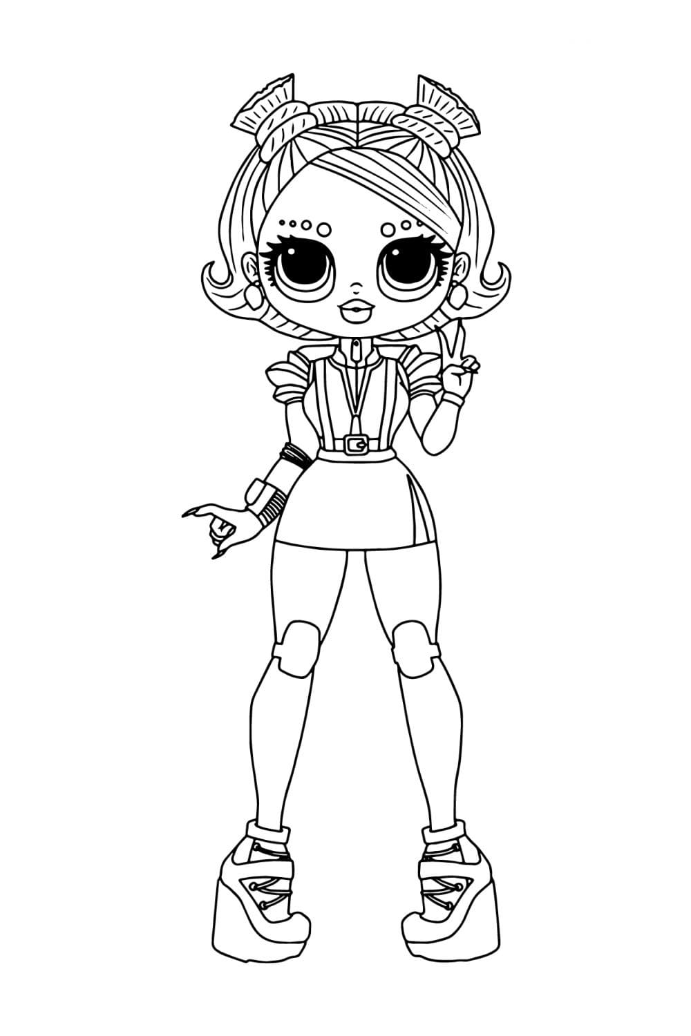 Baby Stellar di LOL OMG ausmalbilder