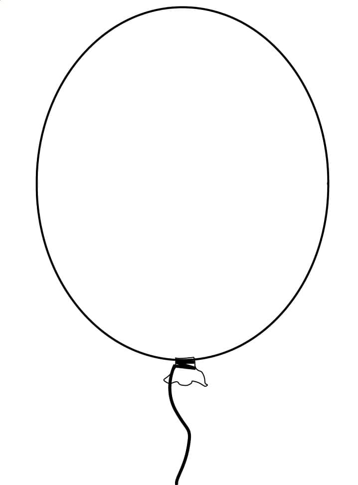 Ballon Druckbares Für Kinder ausmalbilder