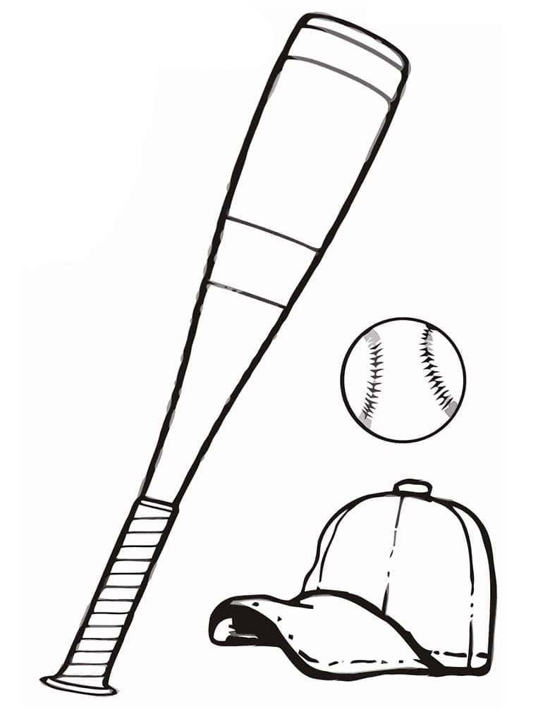 Baseball Für Kostenlos ausmalbilder