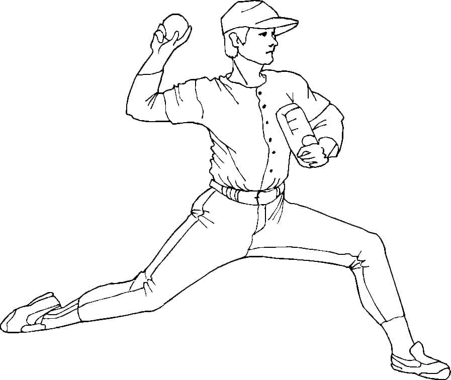 Baseball Kostenlos Für Kinder ausmalbilder