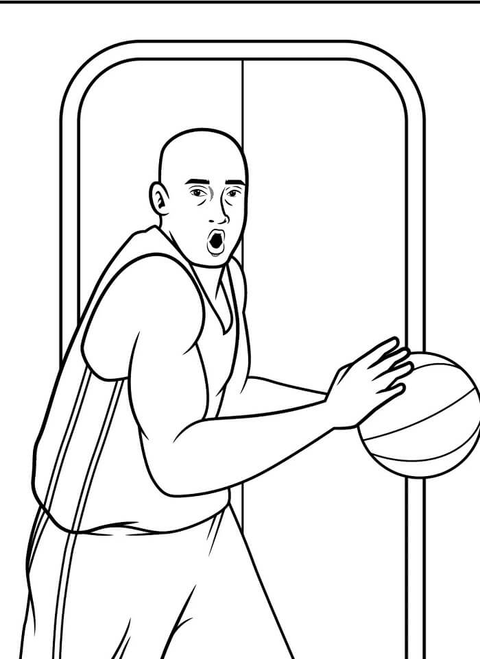Basketball 2 ausmalbilder