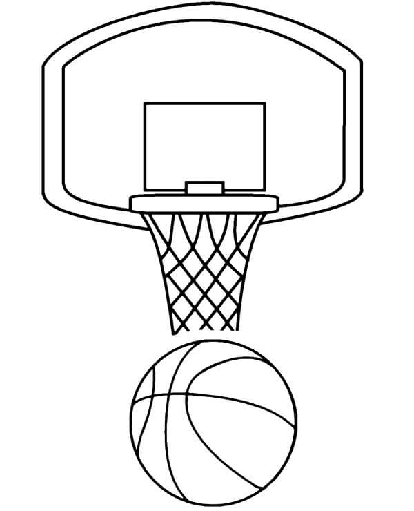 Basketball Bild Kostenlos ausmalbilder