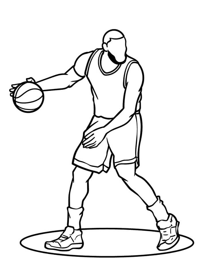 Basketball Für 3-Jährige Kinder ausmalbilder