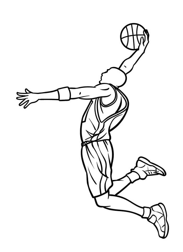 Basketball Für 5-Jährige Kinder ausmalbilder