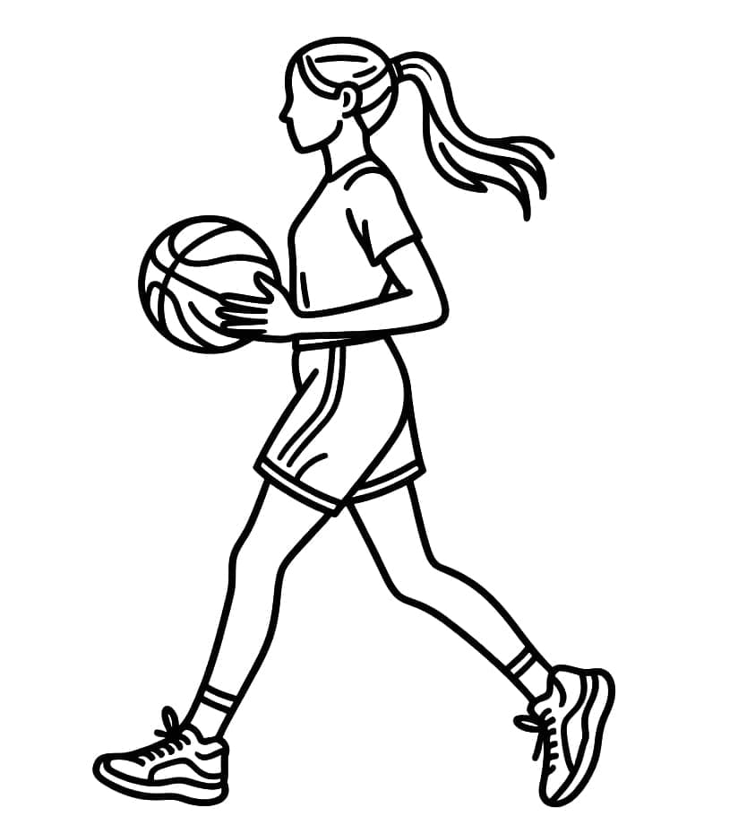 Basketball Für Kinder ausmalbilder