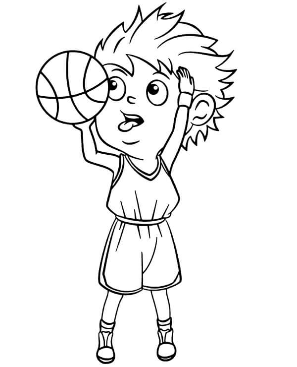 Basketball Für Kinder Gratis ausmalbilder