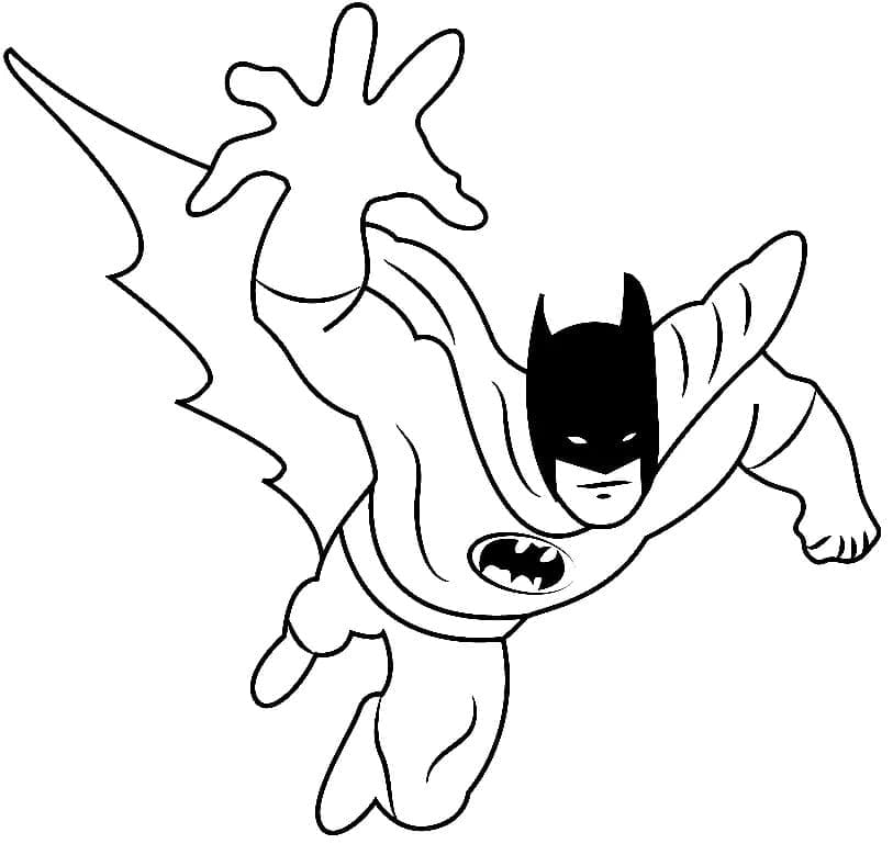 Batman 4 ausmalbilder