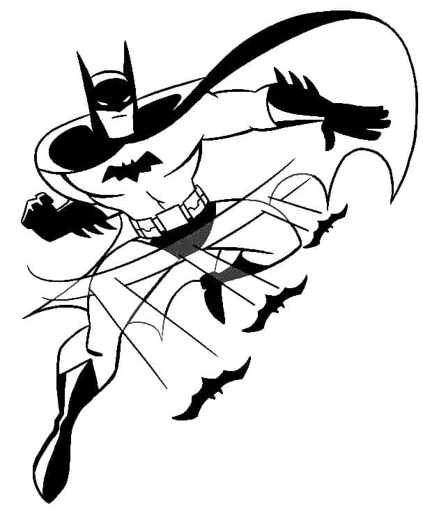 Batman 5 ausmalbilder