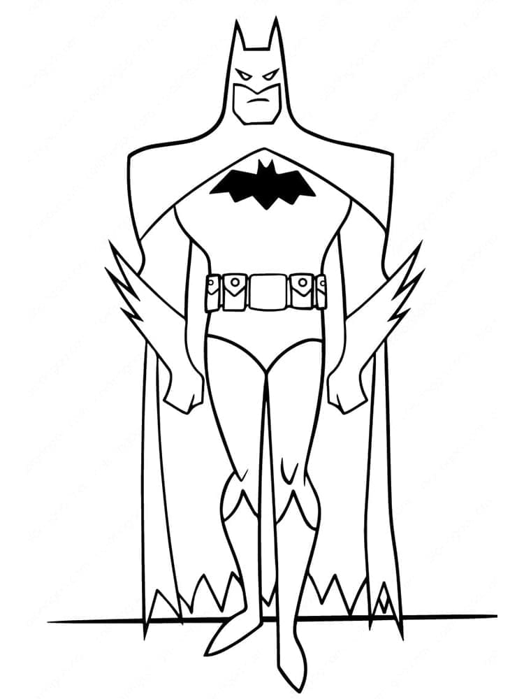 Batman gratis ausmalbilder