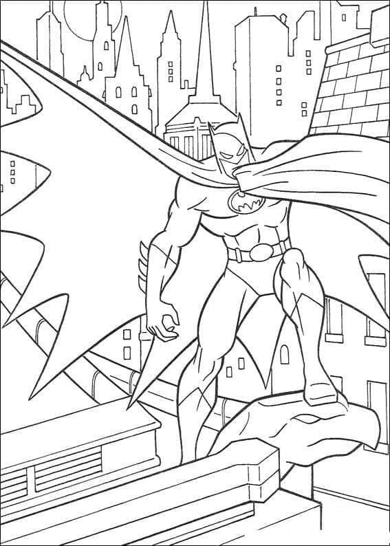 Batman kostenlos ausmalbilder