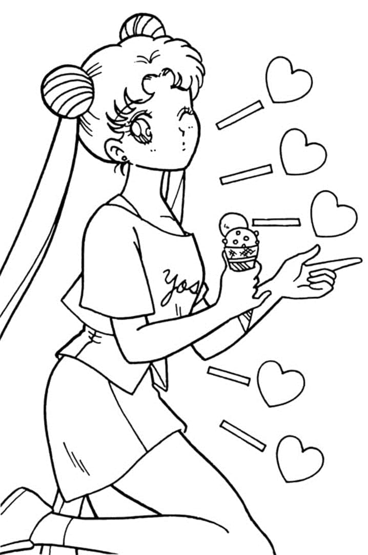 Beeindruckendes Sailor Moon ausmalbilder