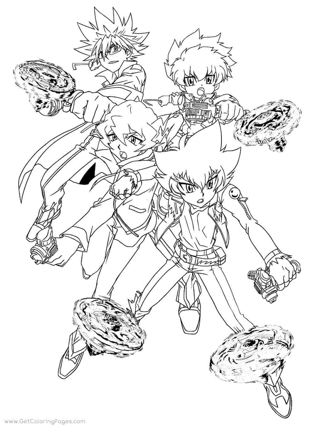 Beyblade Bild ausmalbilder