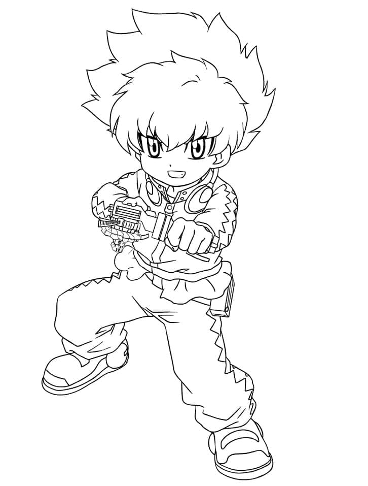 Beyblade ausdrucken ausmalbilder