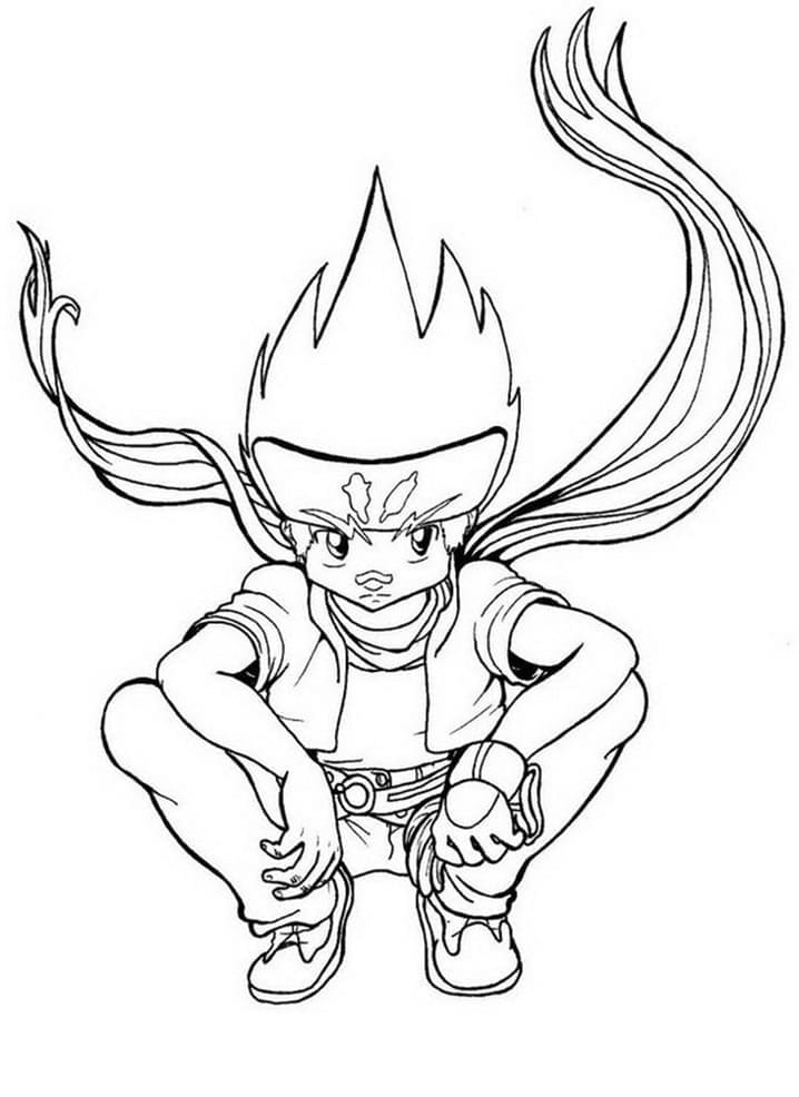 Beyblade gratis ausmalbilder