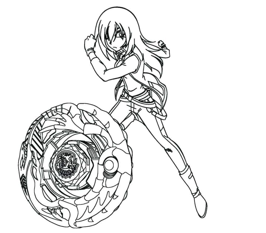 Beyblade zum Drucken ausmalbilder