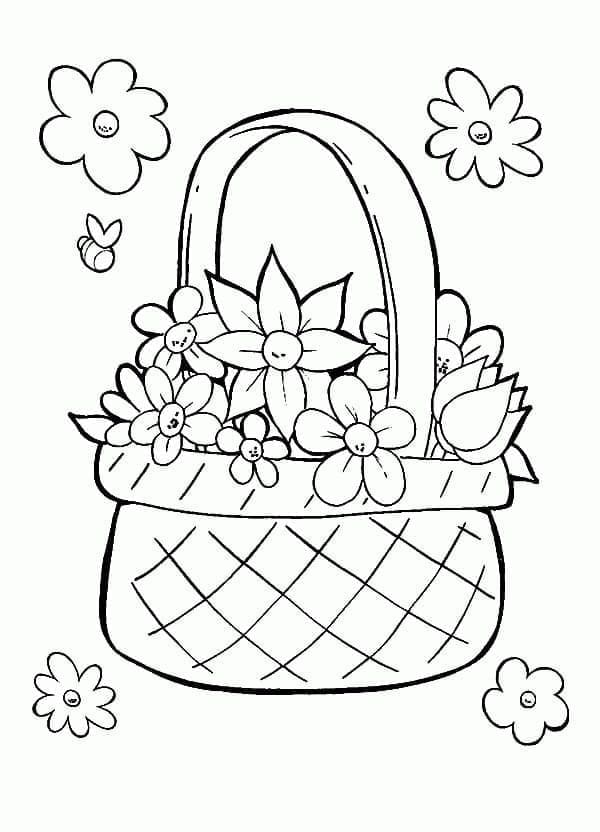 Blume Malvorlage für Kinder ausmalbilder