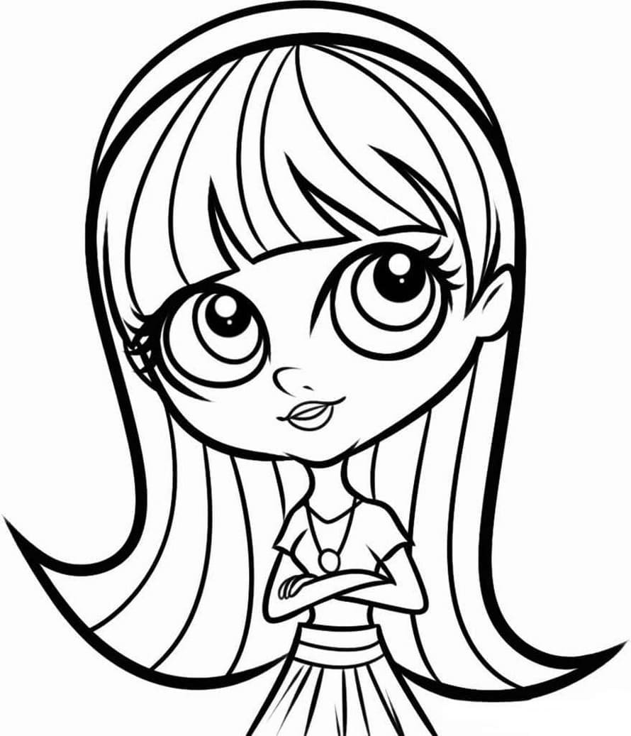 Blythe Littlest Pet Shop ausmalbilder