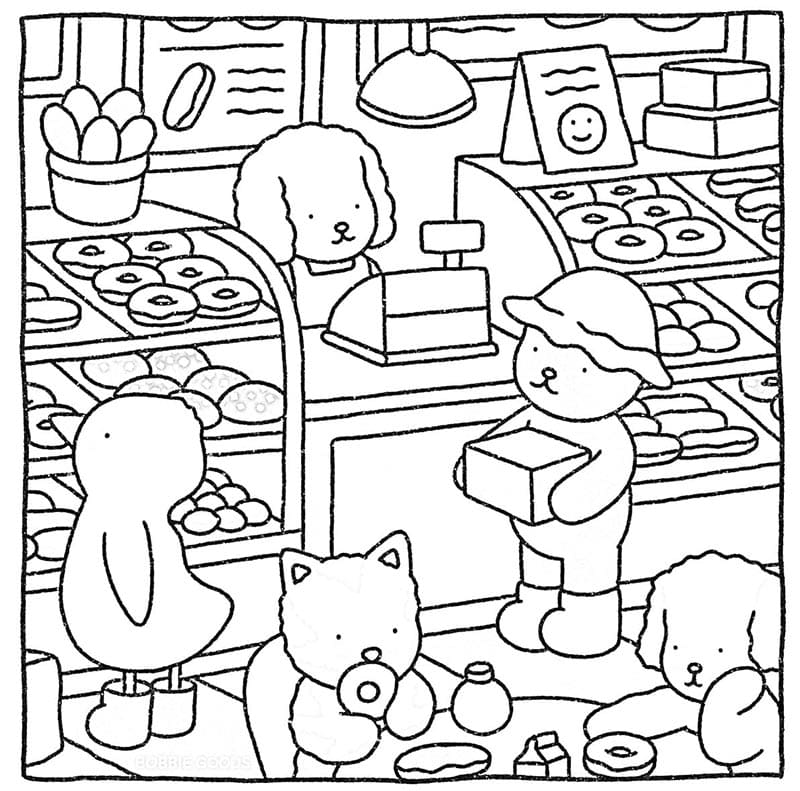 Bobbie Goods Für Kinder ausmalbilder