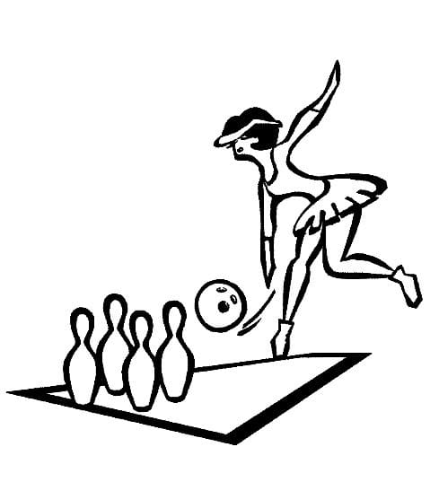 Bowling (1) ausmalbilder