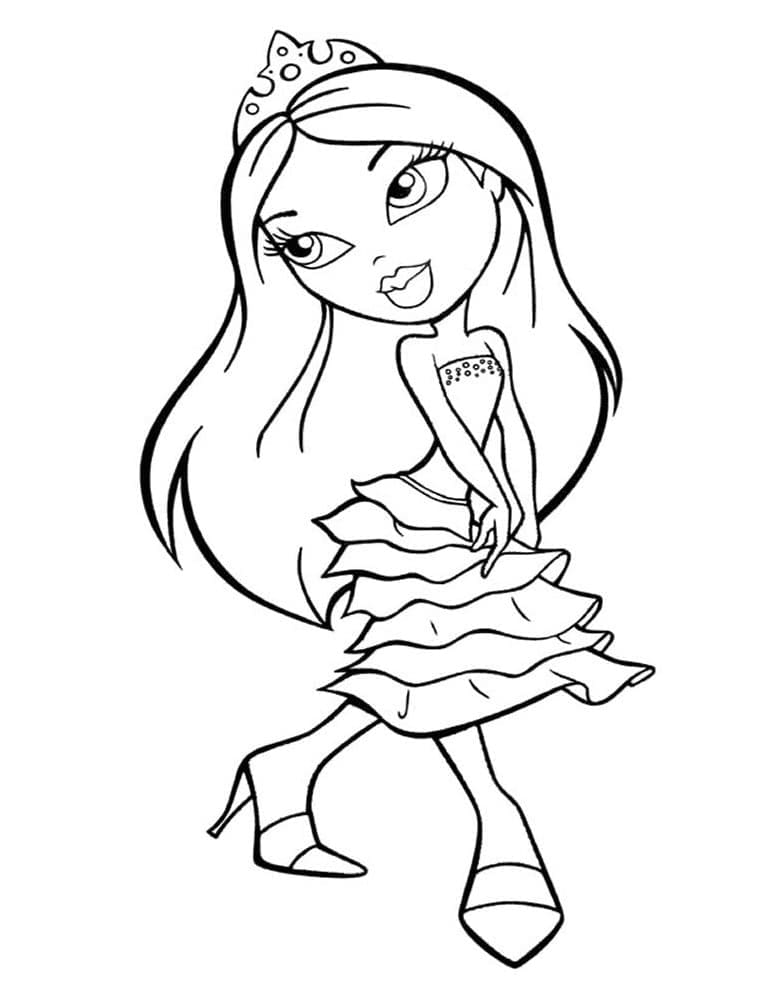 Bratz 1 ausmalbilder
