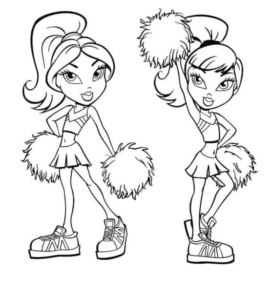 Bratz 2 ausmalbilder