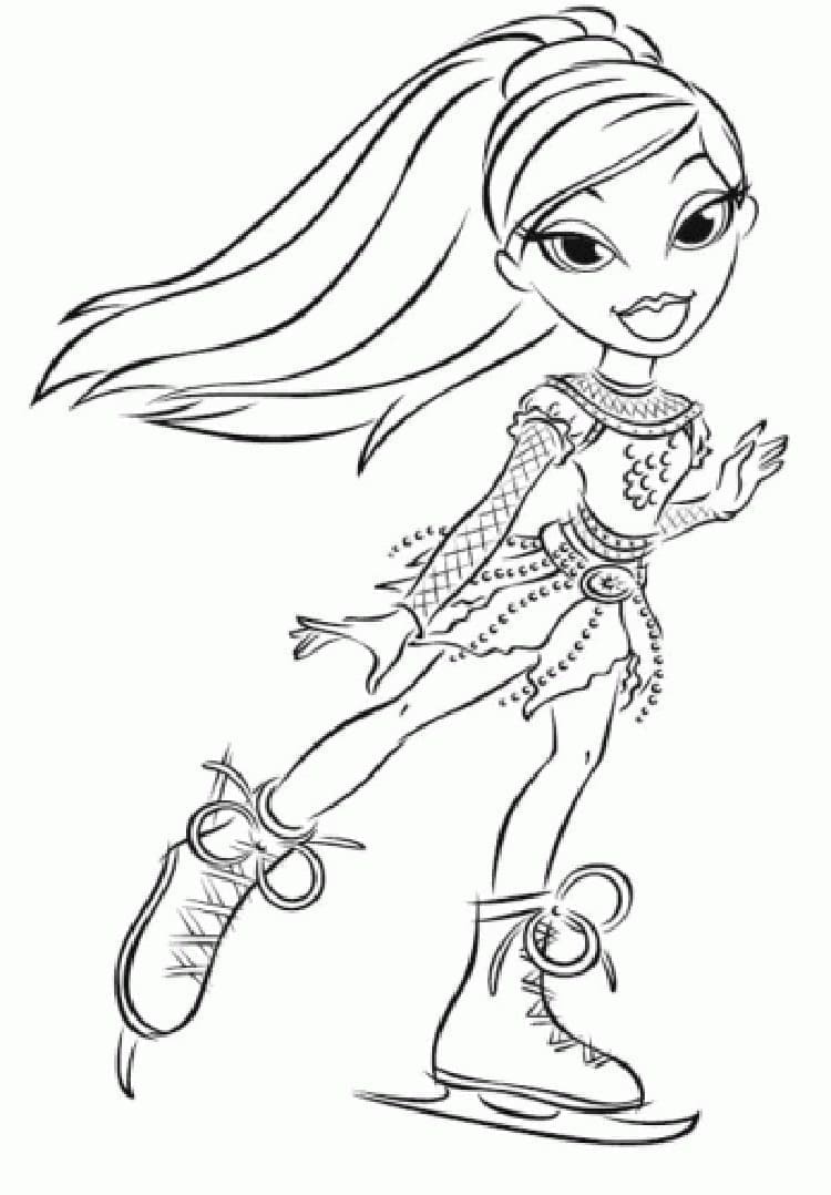 Bratz Kostenlos ausmalbilder