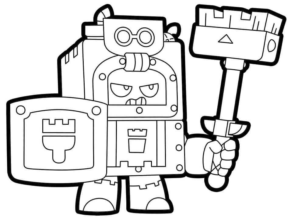 Brawl Stars ausmalbilder