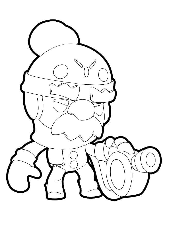 Brawl Stars Gale ausmalbilder