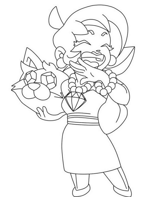 Brawl Stars Lola ausmalbilder