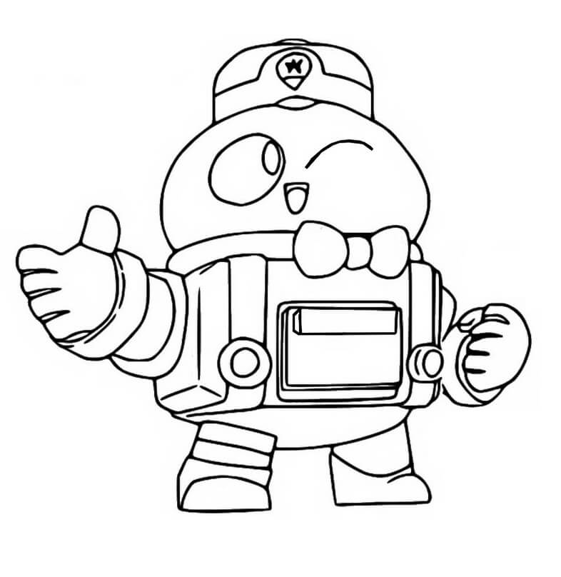 Brawl Stars Lou ausmalbilder
