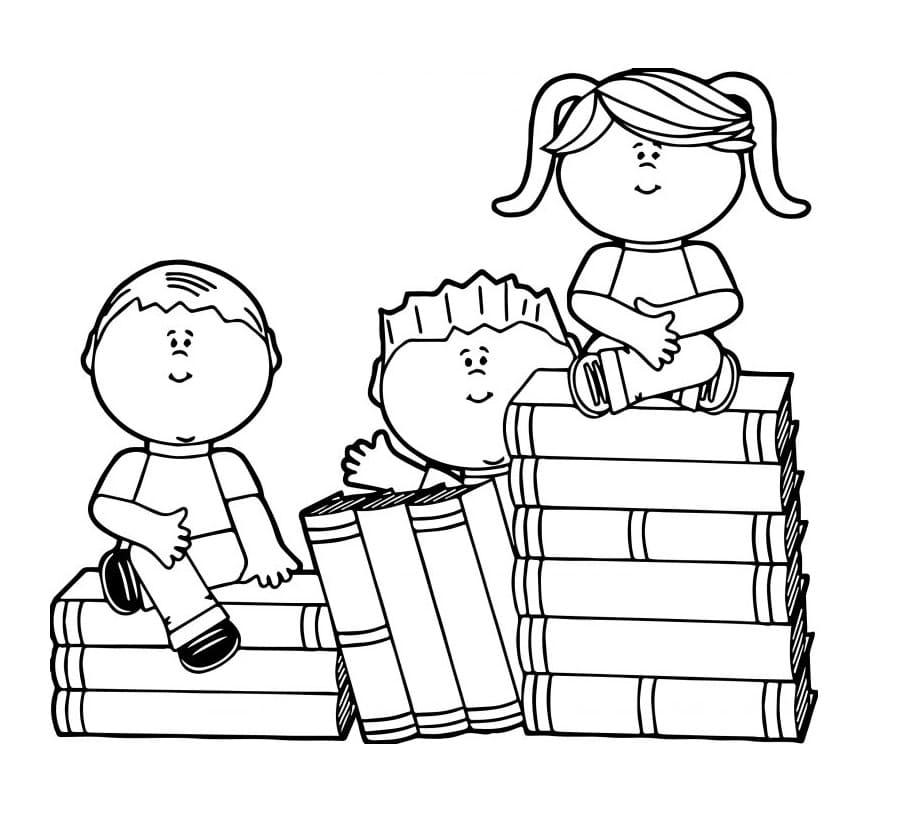 Bücher zum Drucken ausmalbilder