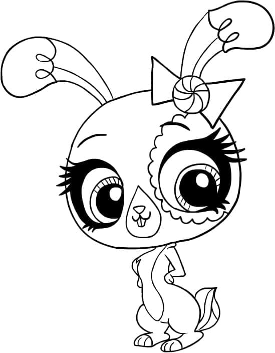 ButterCream Littlest Pet Shop ausmalbilder