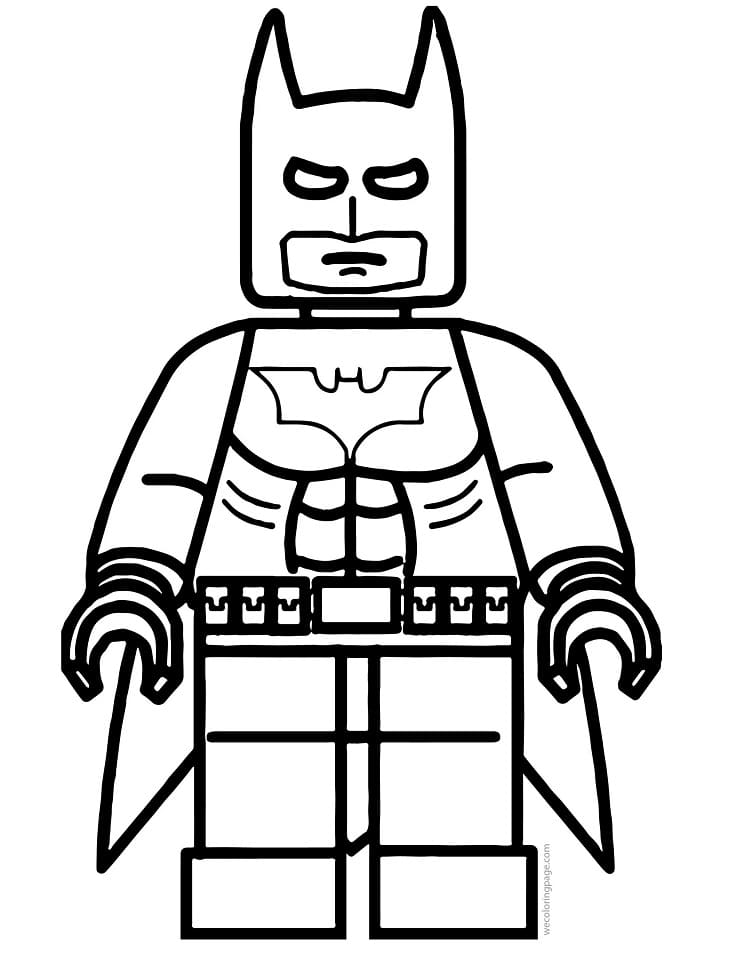 Cartoon Lego ausmalbilder