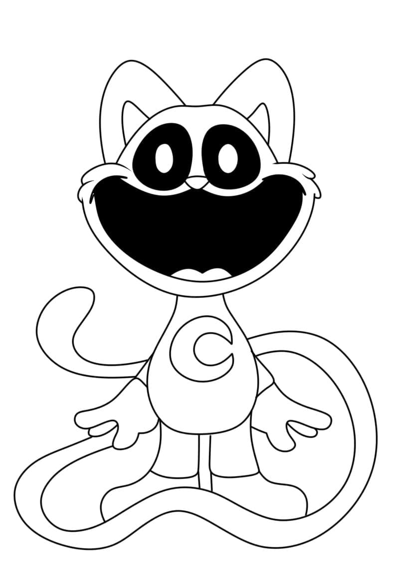 Catnap aus Smiling Critters ausmalbilder